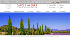 Desktop Screenshot of carolawagner.com